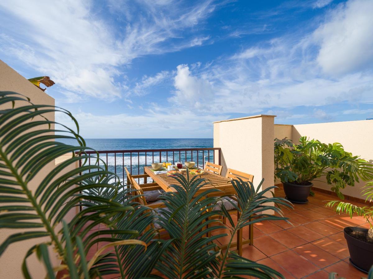 Giraud II - Secluded Beachfront Duplex Santa Maria de Guia de Gran Canaria Exterior foto