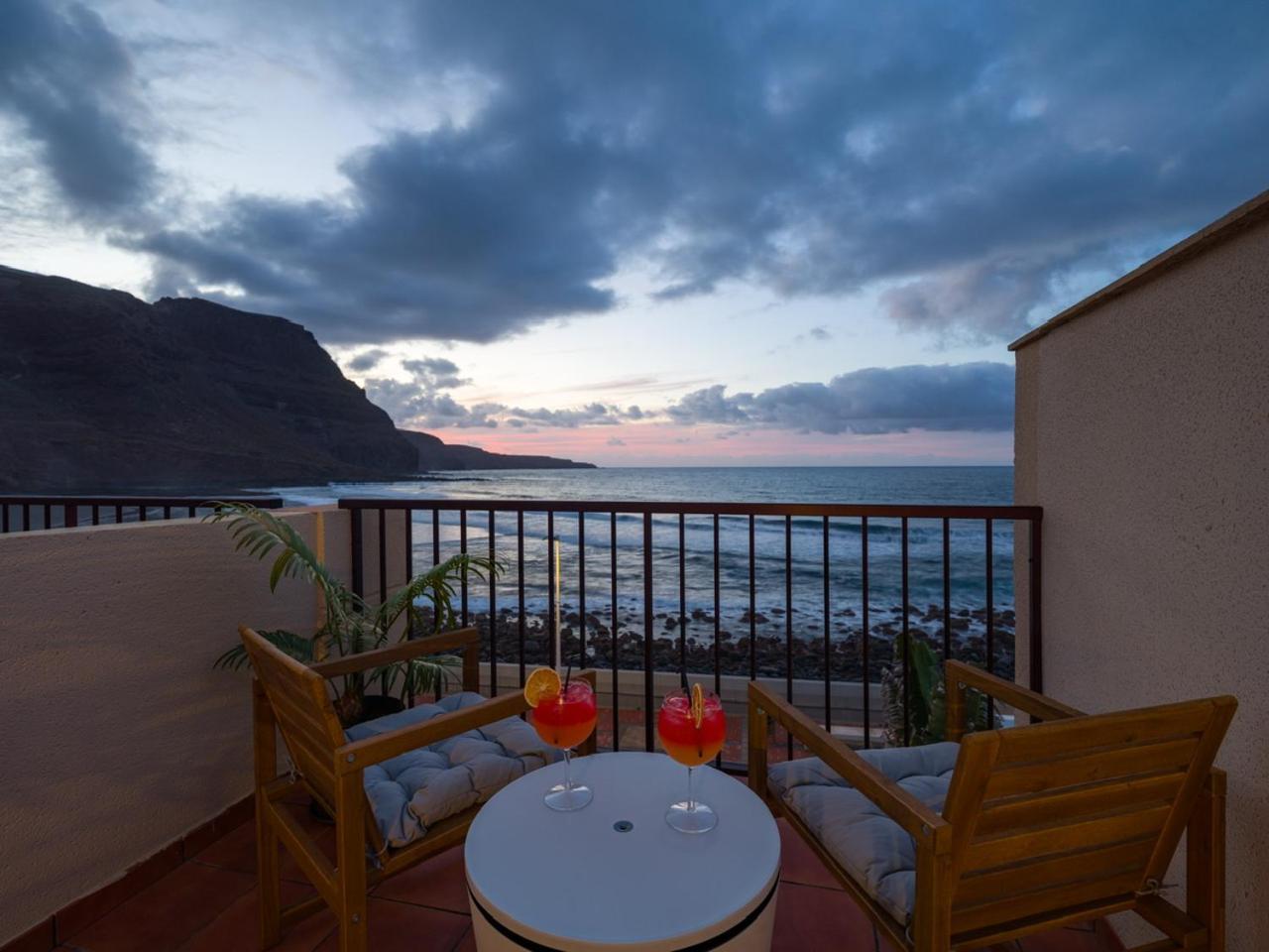 Giraud II - Secluded Beachfront Duplex Santa Maria de Guia de Gran Canaria Exterior foto