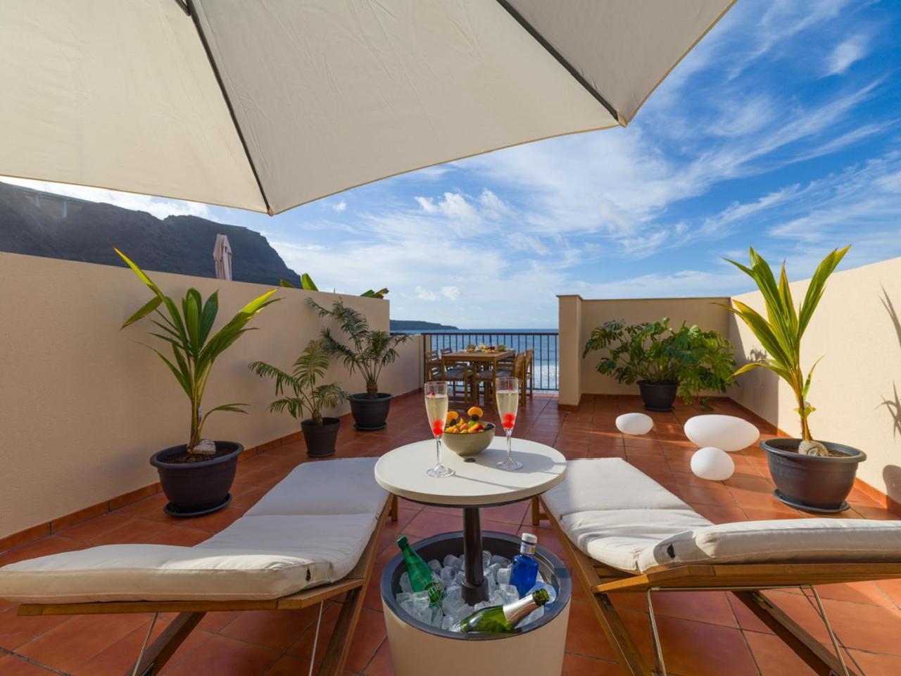 Giraud II - Secluded Beachfront Duplex Santa Maria de Guia de Gran Canaria Exterior foto